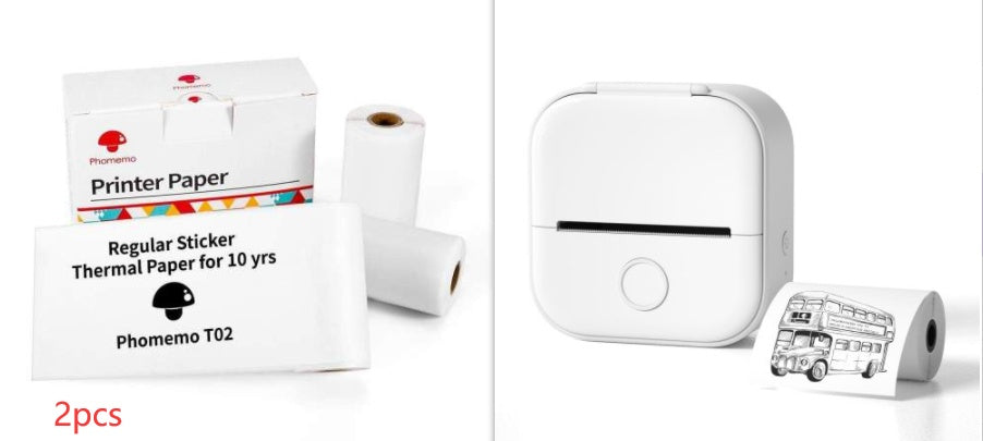 Bluetooth Mini Label Printer