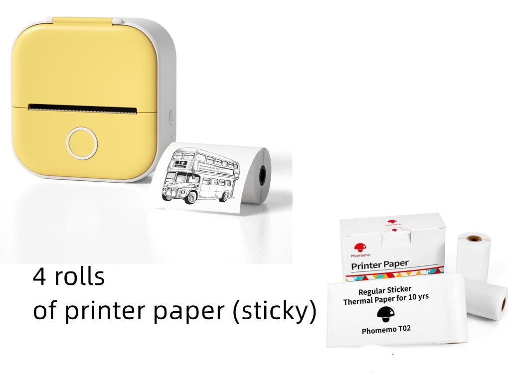 Bluetooth Mini Label Printer