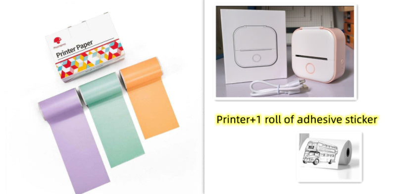 Bluetooth Mini Label Printer