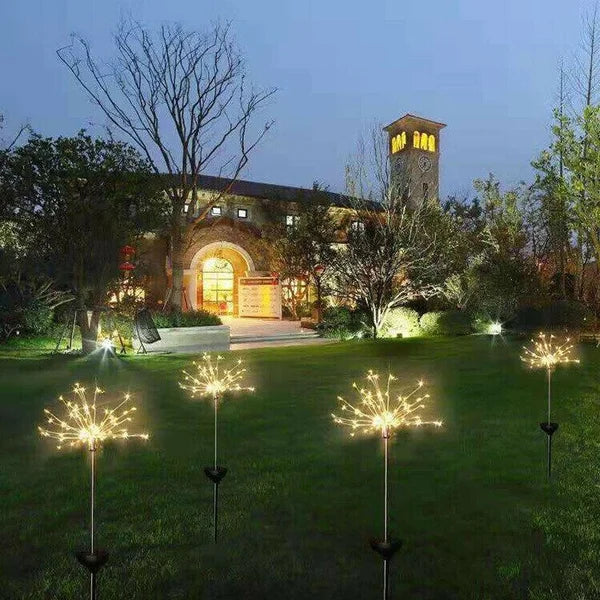 【NEW IN】- Waterproof Solar Garden Fireworks Lamp