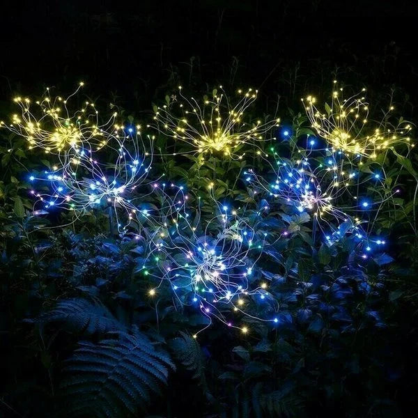【NEW IN】- Waterproof Solar Garden Fireworks Lamp