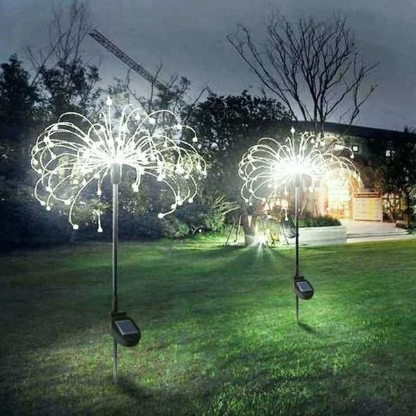 【NEW IN】- Waterproof Solar Garden Fireworks Lamp