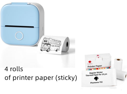 Bluetooth Mini Label Printer
