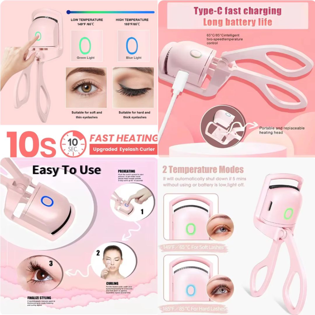 đĽGlamHeat Lash Curlerâ¤ď¸