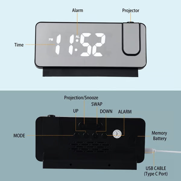 Projection Alarm Clock⏰