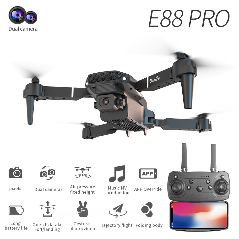 E88 Dual Camera Drone