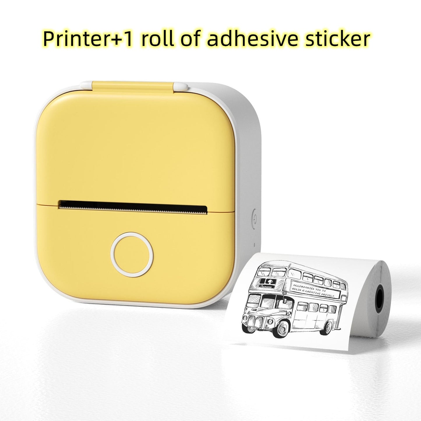 Bluetooth Mini Label Printer