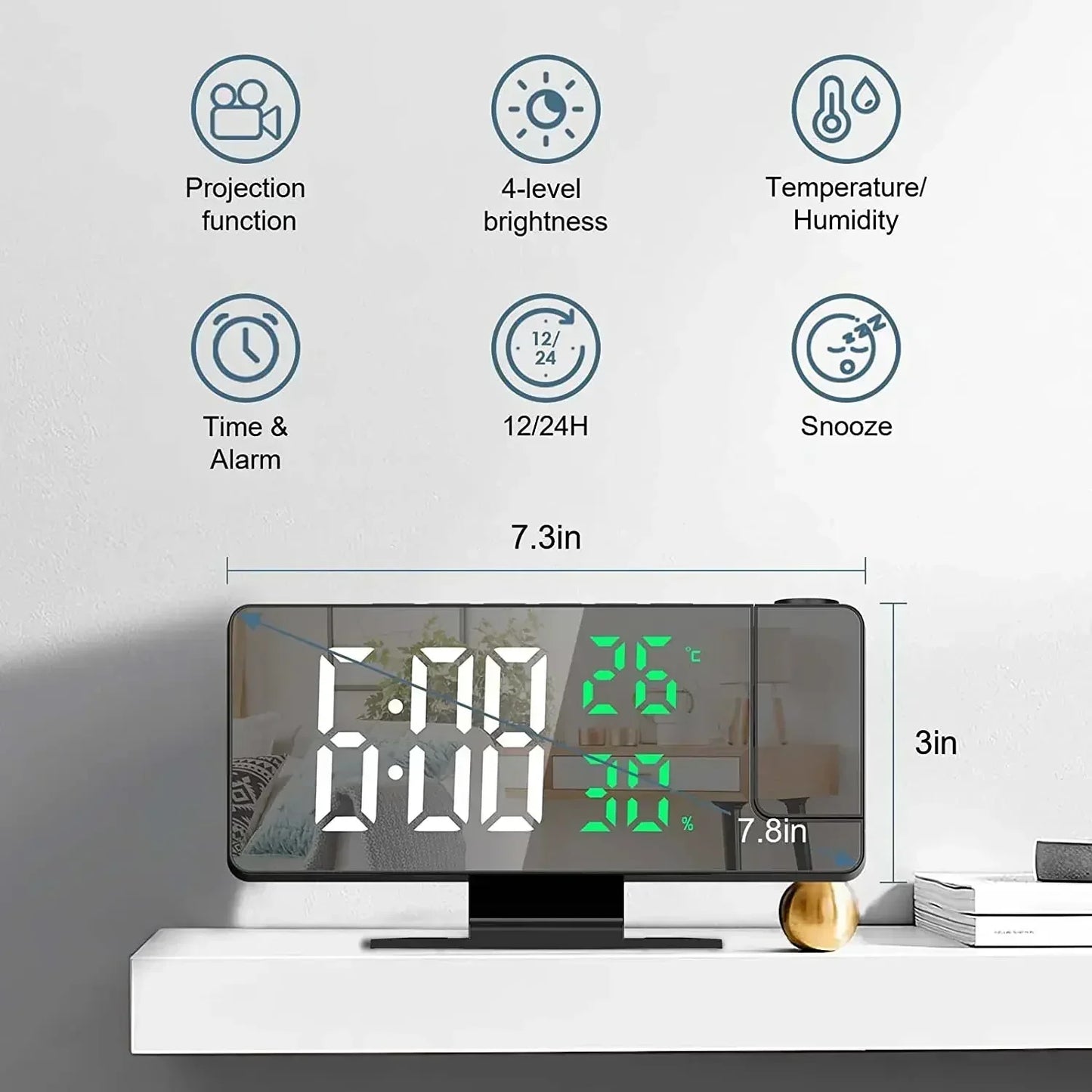 Projection Alarm Clock⏰