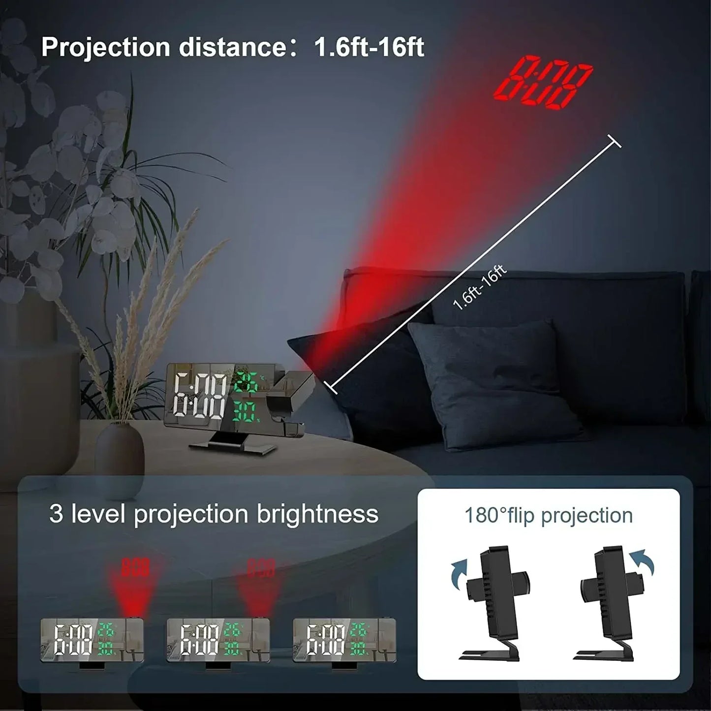 Projection Alarm Clock⏰