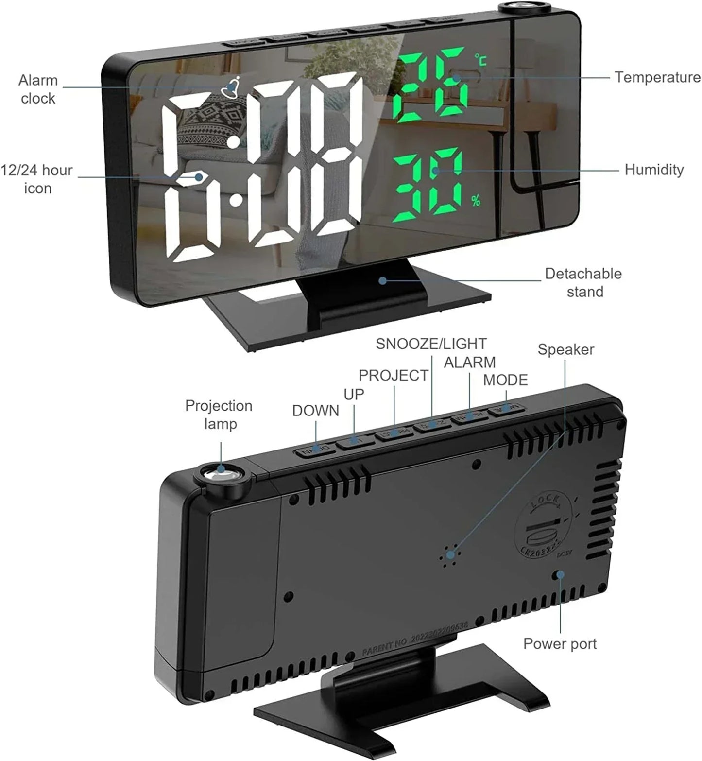 Projection Alarm Clock⏰