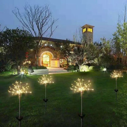 【NEW IN】- Waterproof Solar Garden Fireworks Lamp