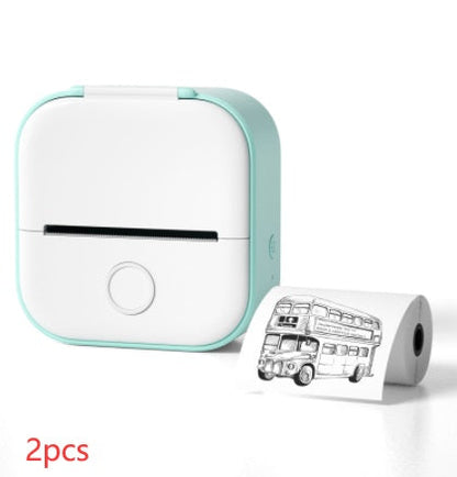 Bluetooth Mini Label Printer
