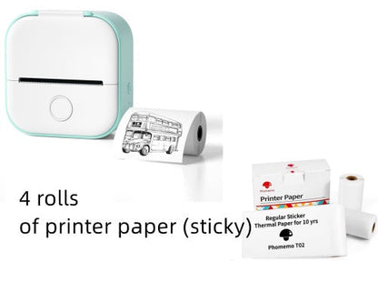 Bluetooth Mini Label Printer