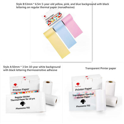 Bluetooth Mini Label Printer