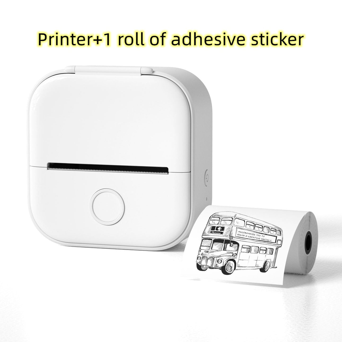 Bluetooth Mini Label Printer