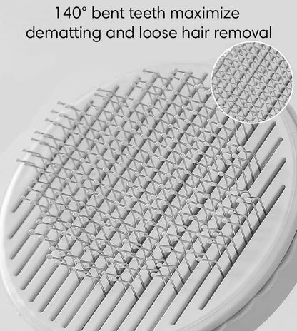 Self-Cleaning Grooming Brush