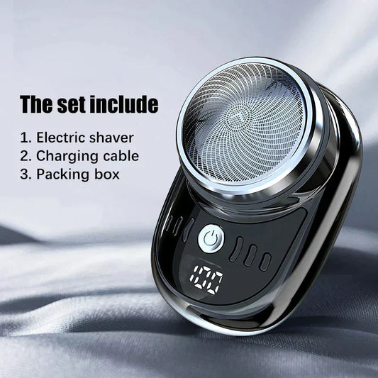 Compact Rechargeable Travel Shaver: Portable Grooming Solution